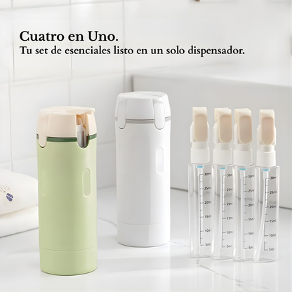 Dispensador Portátil 4 en 1