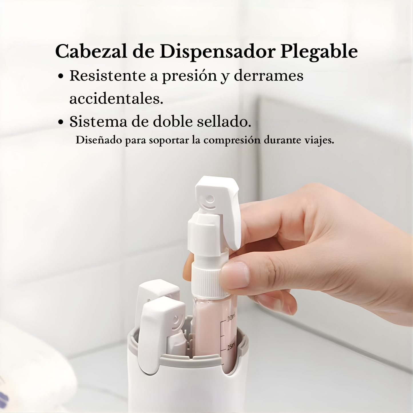 Dispensador Portátil 4 en 1